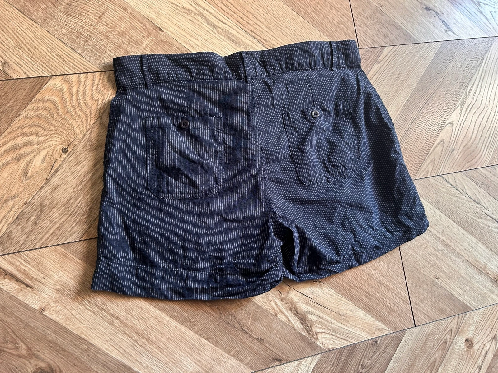 Navy blue striped 'nautical' style shorts U Collection – Size 40 – photo 6